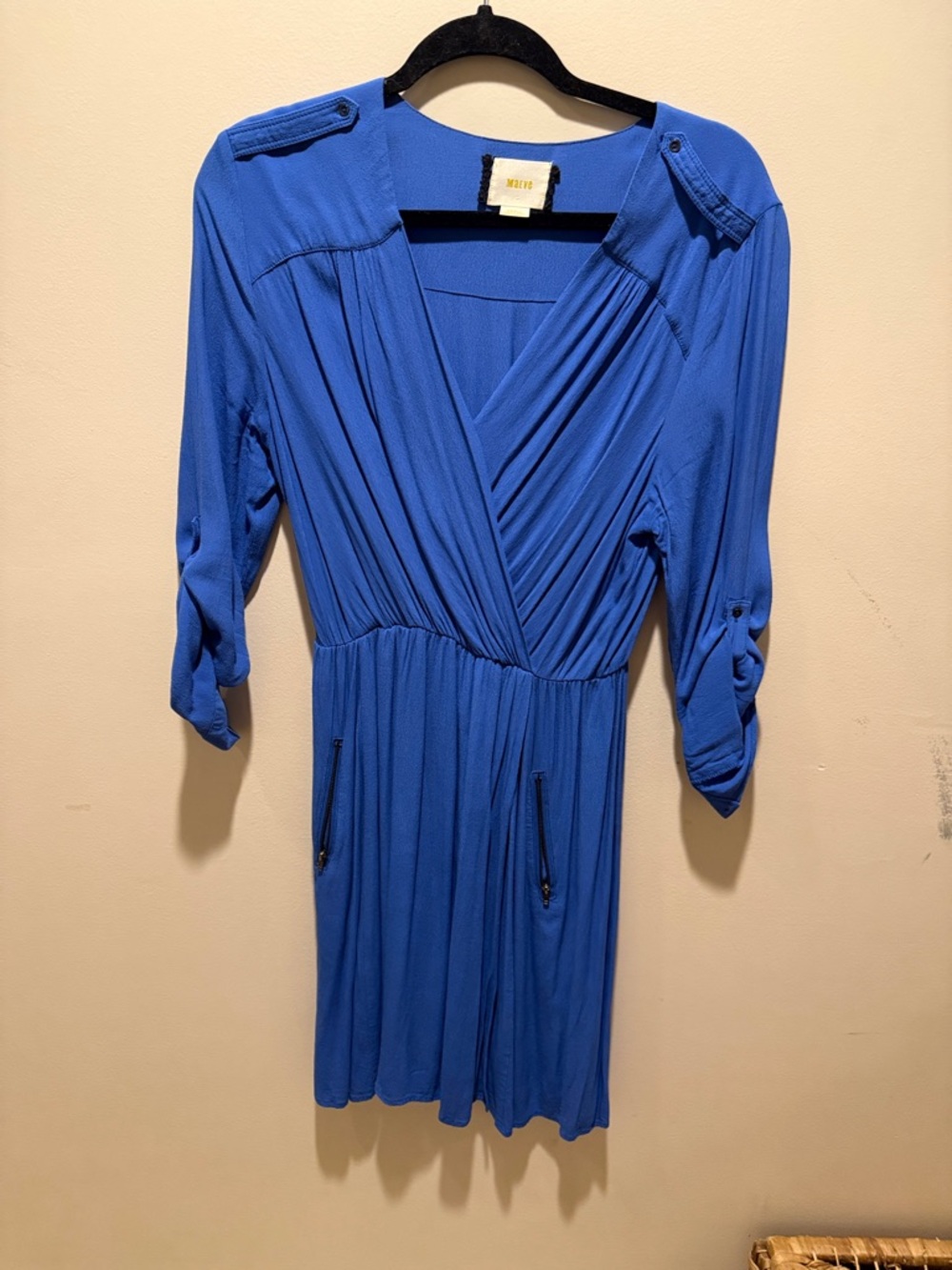 Maeve Royal Blue Textured Dress